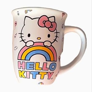 NEW 16 oz Sanrio Hello Kitty Wide Rim Ceramic Mug